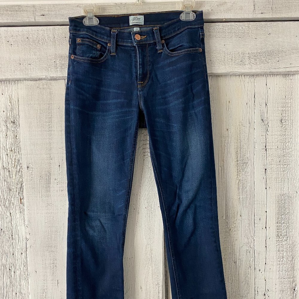 J.Crew Straight Leg Matchstick Jeans